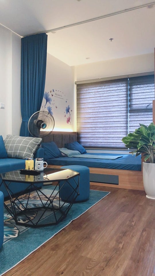 Serviced Apartment For Rent in Vinhomes Ocean Park S1.08 43M2 1 Bedroom