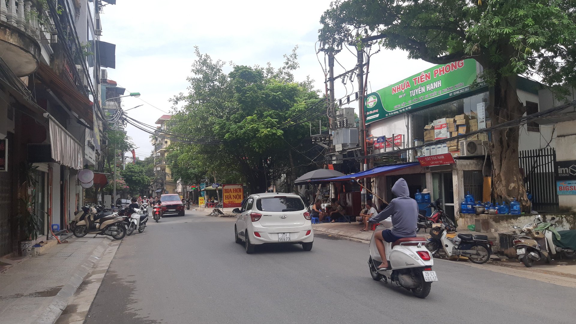 Cho thuê mặt bằng kinh doanh tầng 1 nhà 61An Dương, Yên Phụ, Tây Hồ, Hà Nội